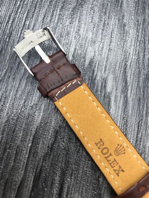 buy leather strap from rolex|rolex leather strap replacement.